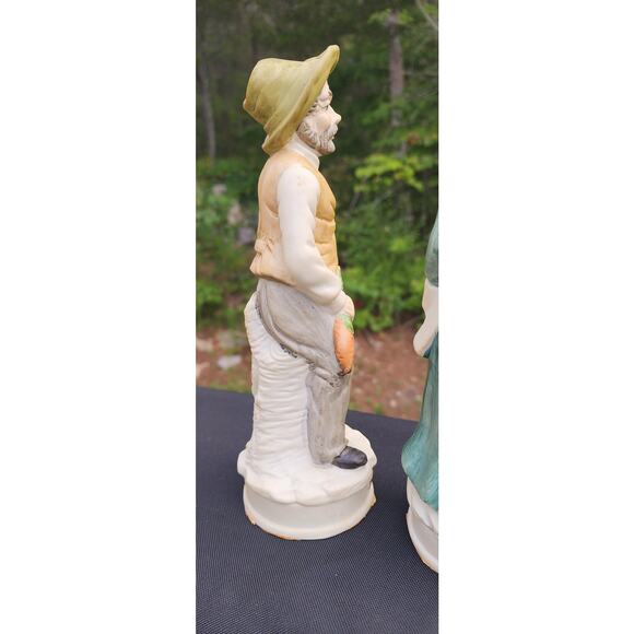 Crown DeVille Vintage Old Man, Porcelain Figurine and Old Woman. - Picture 7 of 10